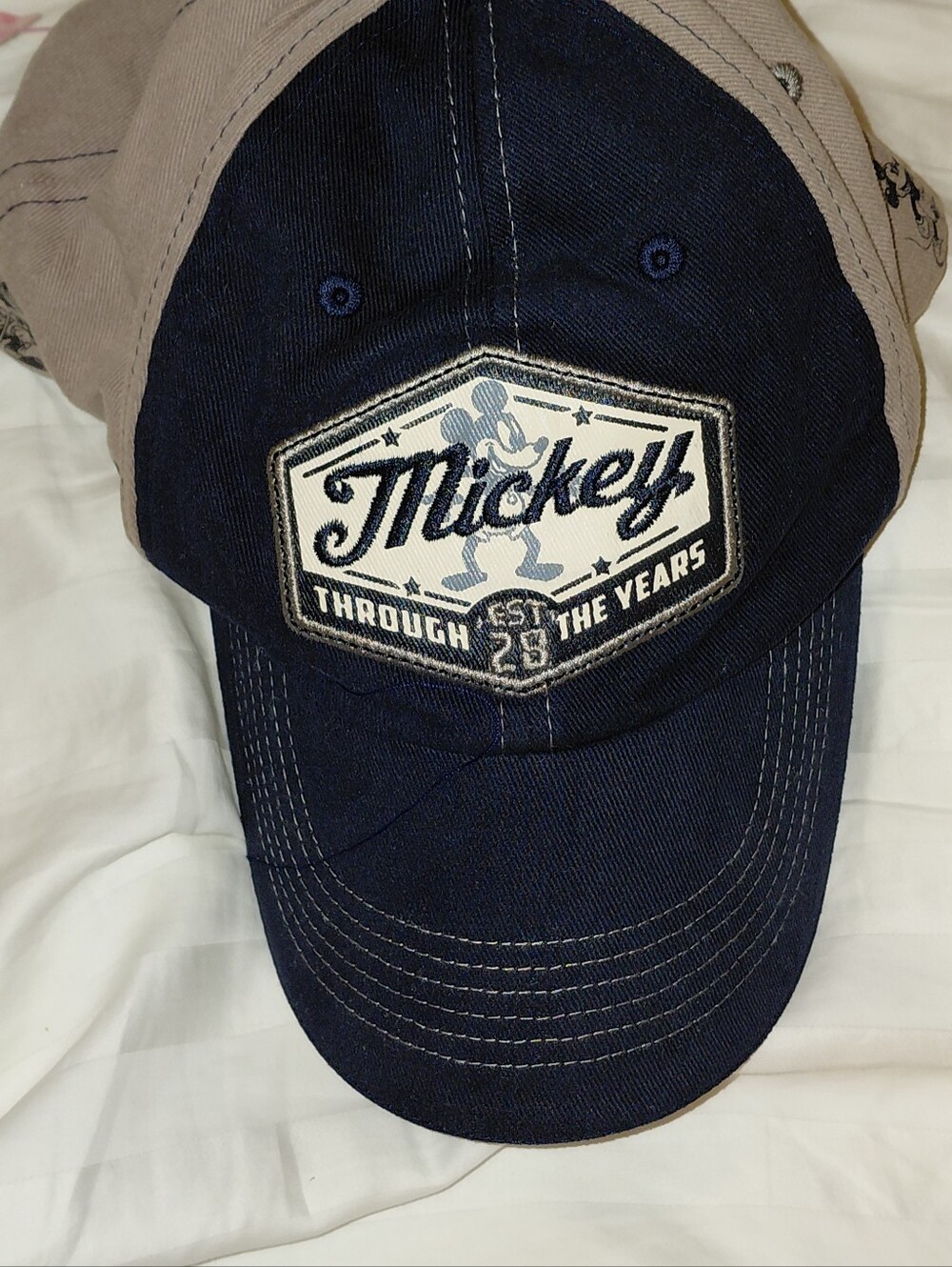 Disney Parks Mickey Through The Years Cap Hat NWT